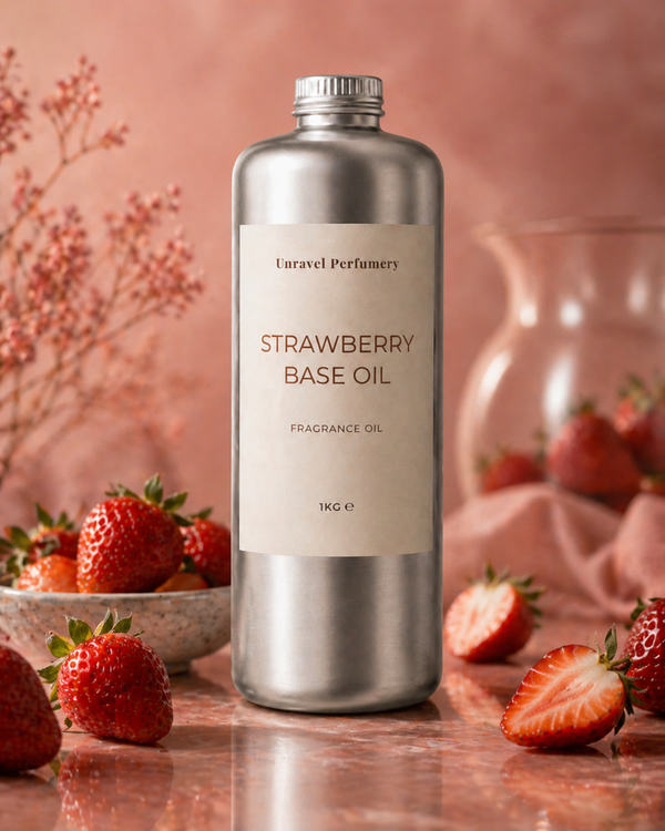 Strawberry Base Oil – Sweet Fruity Fragrance Oil for Perfume & Cosmetic Use