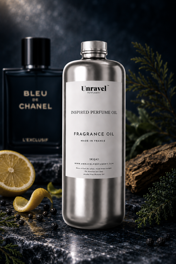 Bleu De Chanel L'Exclusif Inspired Perfume Oil | Comparable to Bleu De Chanel L'Exclusif | Premium Perfume Oil for Perfumery & Cosmetics