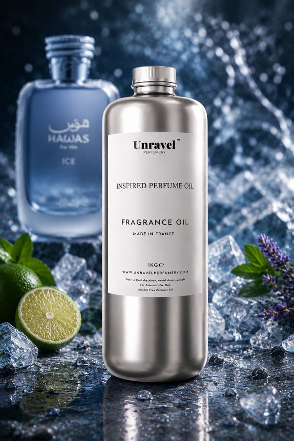 Rasasi Hawas Ice Inspired Perfume Oil — Icy Apple & Marine