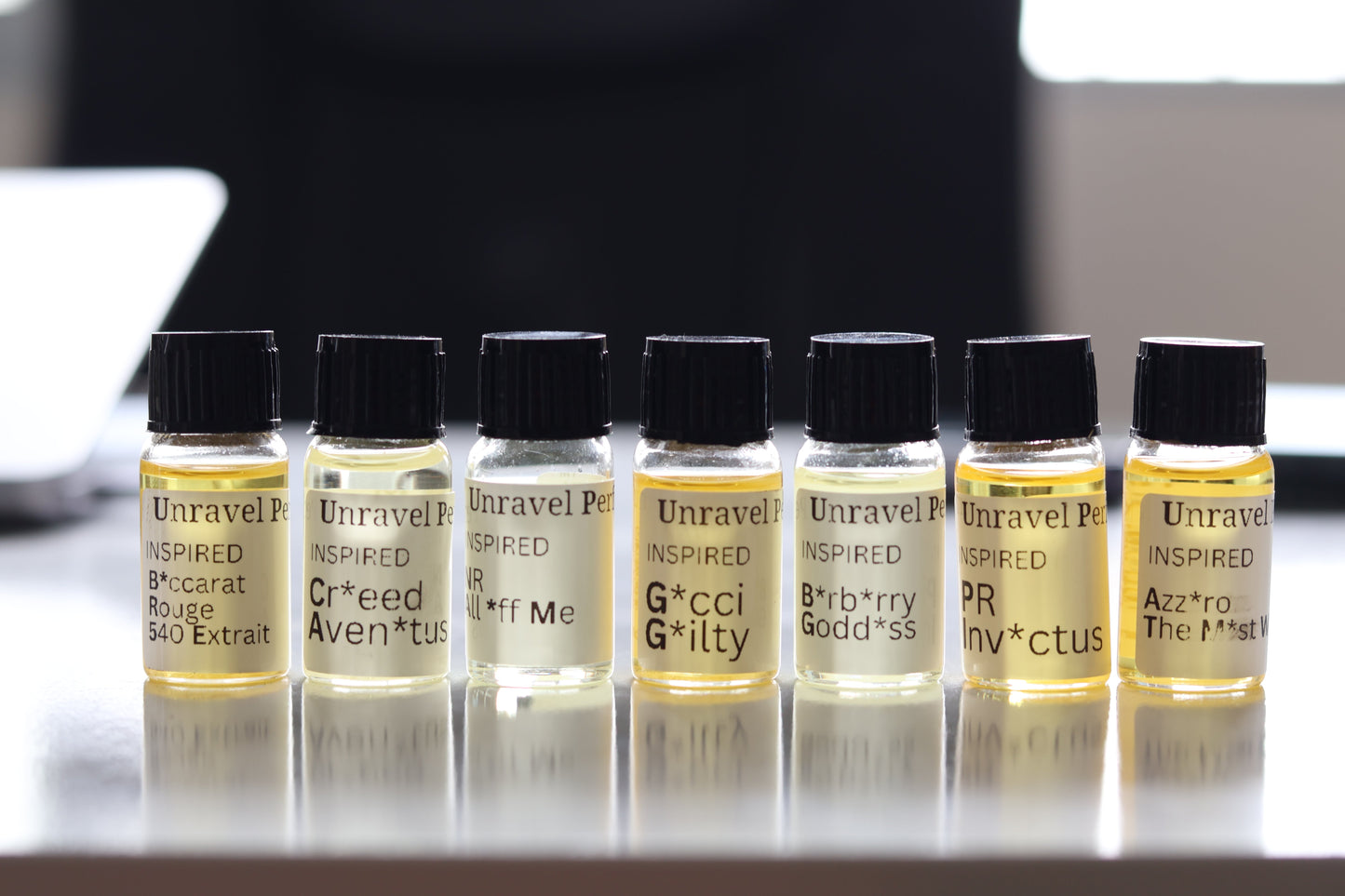 20 Best-Selling Perfume Oil (Attar) Samples Kit of 8 ml each (5 Preferences are accepted)