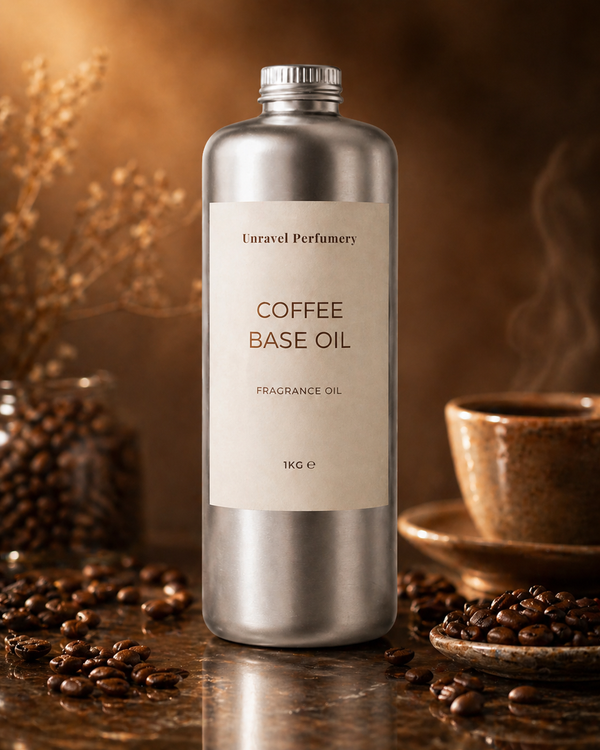 Coffee Base Oil – Roasted Gourmand Fragrance Oil for Perfume & Cosmetic Use