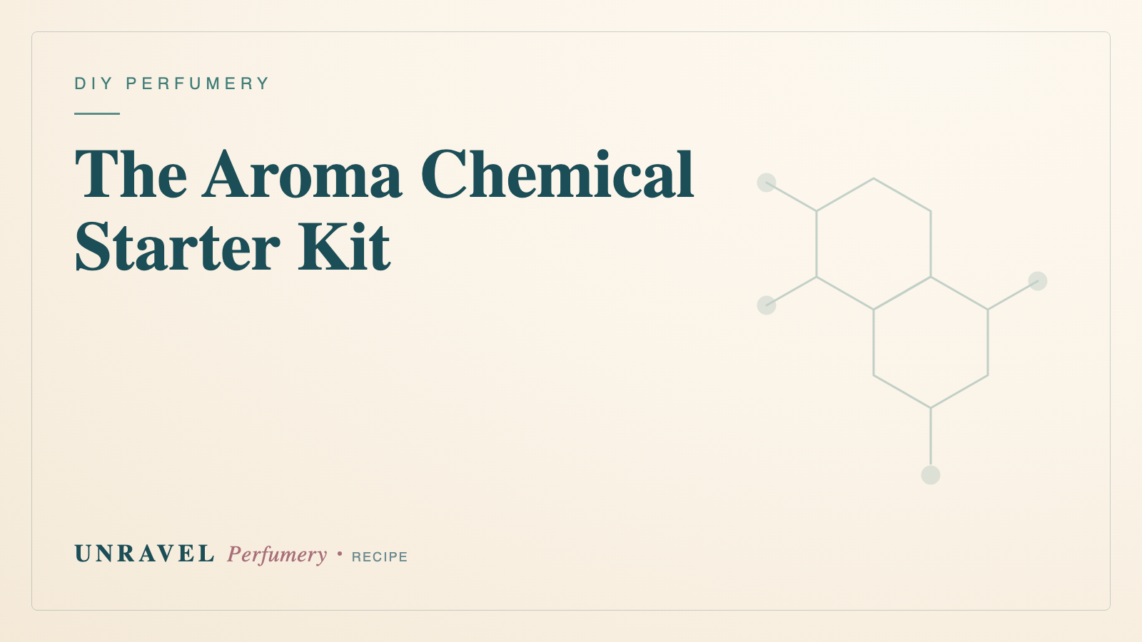 The Aroma Chemical Starter Kit: 8 Molecules Every Beginner Home Perfumer in India Needs