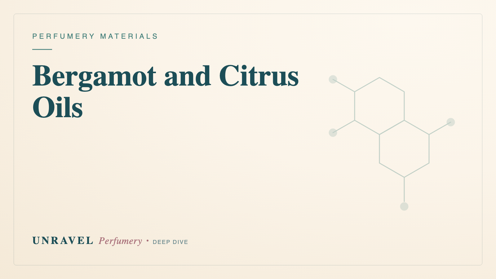 Bergamot and Citrus Oils: The Bright Top Notes of Perfumery