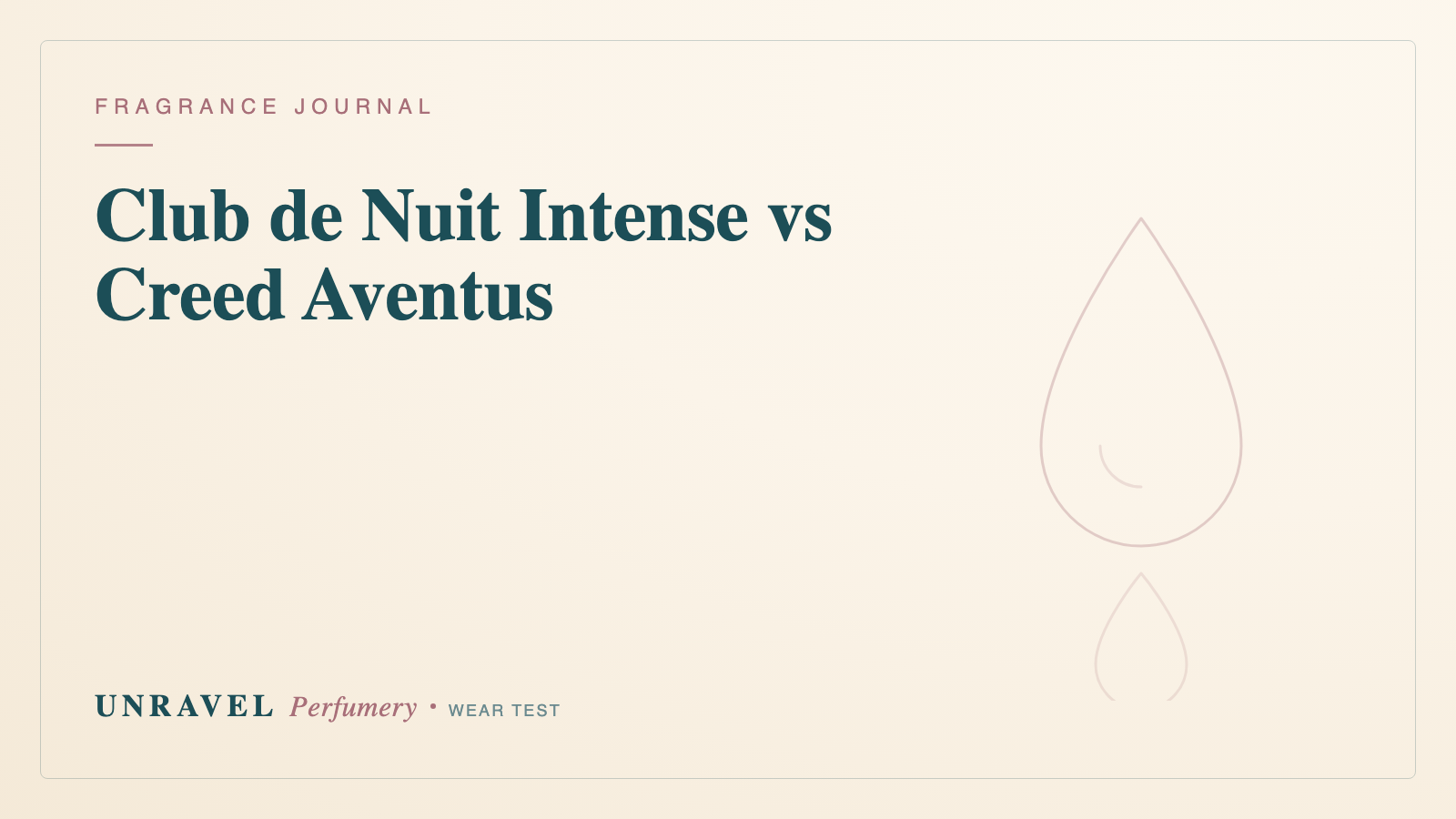 Club de Nuit Intense vs Creed Aventus: An Honest Scent Comparison (India, 2026)