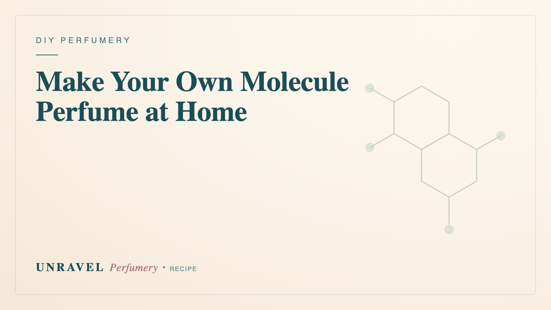 Make Your Own Molecule Perfume at Home: An Iso E Super + Ambroxan Recipe — Unravel Perfumery