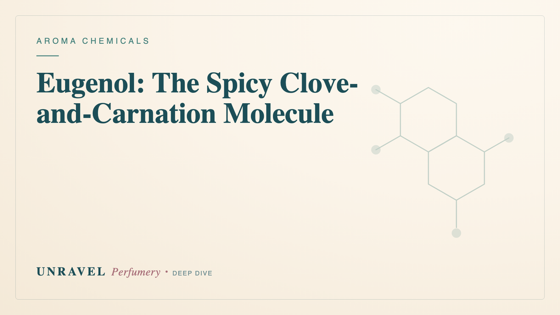 Eugenol: The Spicy Clove-and-Carnation Molecule — Unravel Perfumery