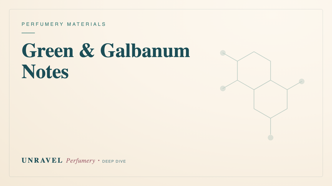 Green & Galbanum Notes: The Snapped-Stem Freshness of Perfumery — Unravel Perfumery