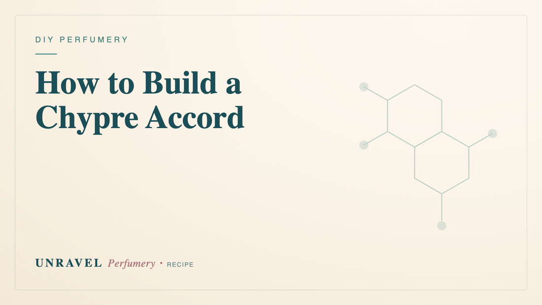 How to Build a Chypre Accord (Bergamot, Rose, Oakmoss & Patchouli) — Unravel Perfumery