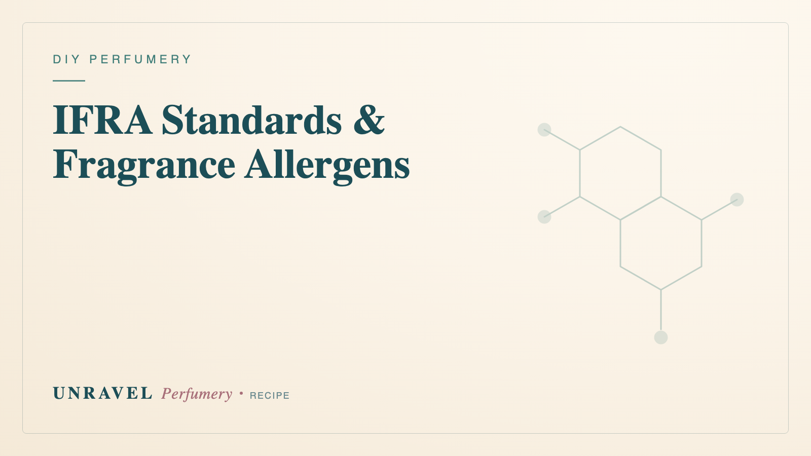 IFRA Standards & Fragrance Allergens: A Practical Guide for DIY Perfumers
