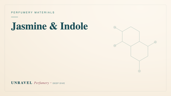 Jasmine & Indole: The Beautiful Dark Side of White Florals