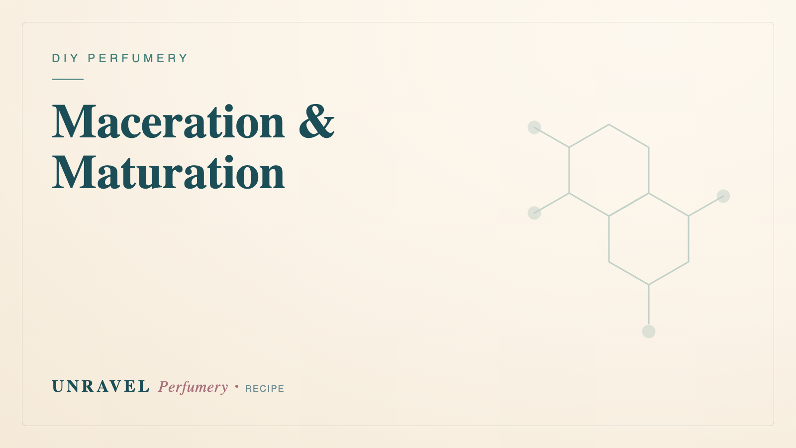 Maceration & Maturation: Why Perfume Needs Time to Rest