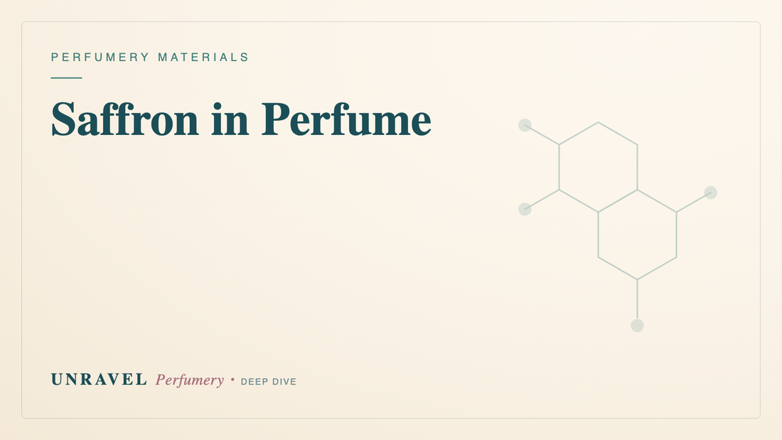 Saffron in Perfume: The Leathery-Spicy Gold of Modern Niche — Unravel Perfumery