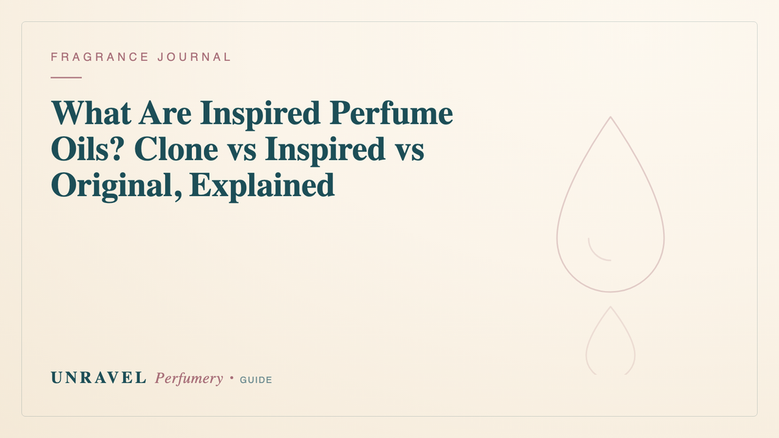 What Are Inspired Perfume Oils? Clone vs Inspired vs Original, Explained — Unravel Perfumery