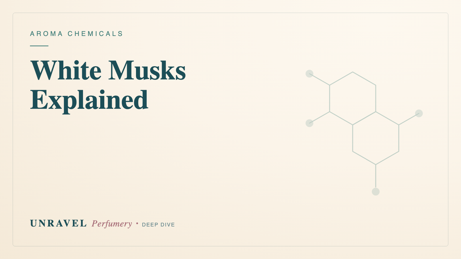 White Musks Explained: Galaxolide, Habanolide & the Clean Skin-Scent Magic