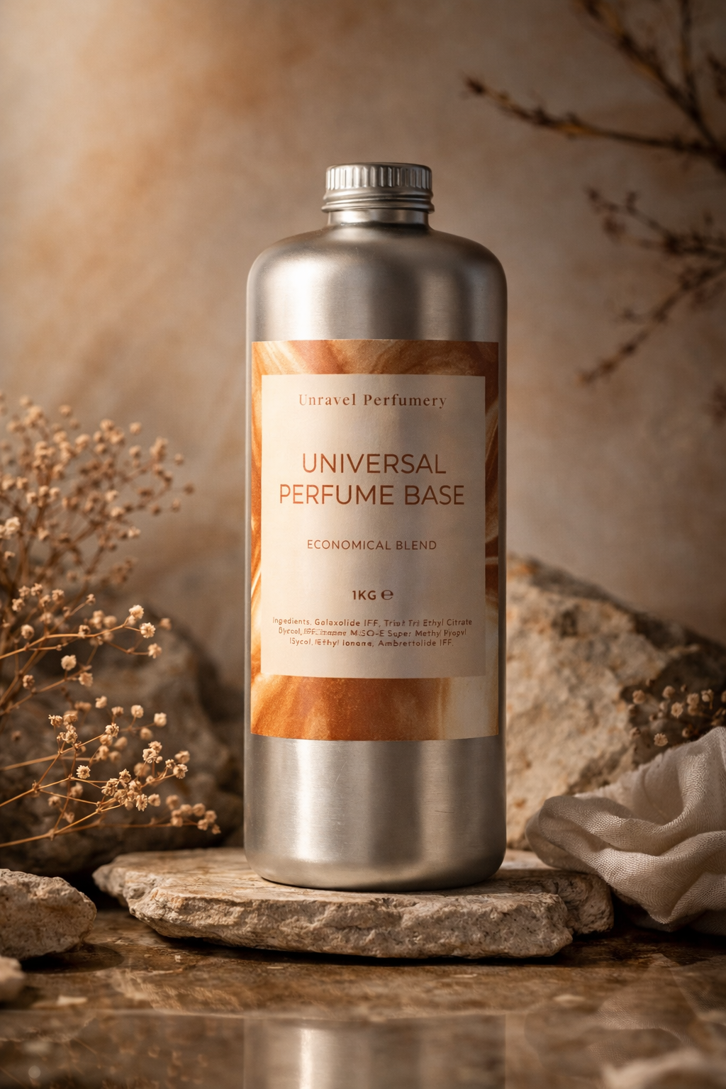 Universal Perfume Base with Premium Fixatives | Make Long-Lasting Perfumes Easily