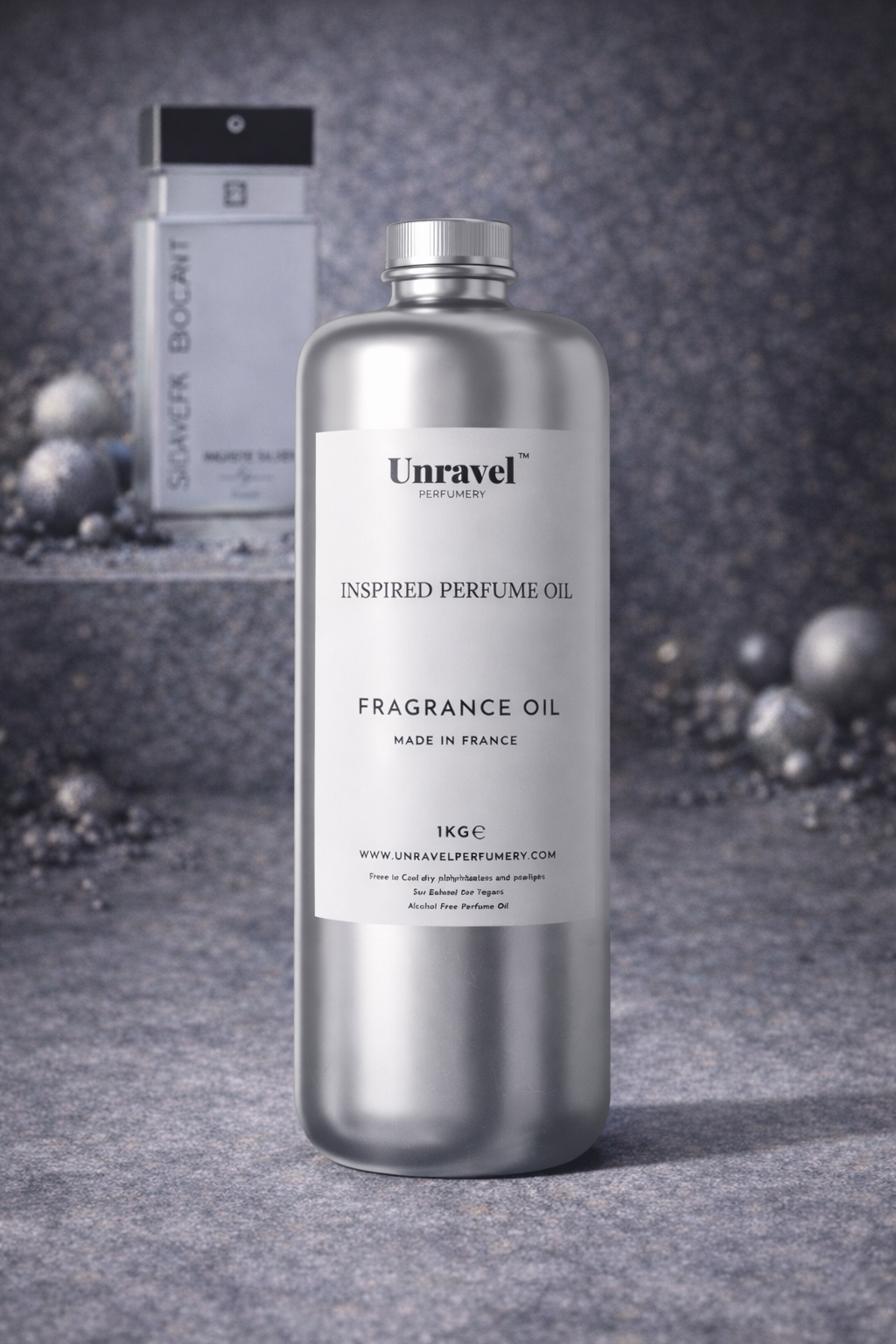 Jacques Bogart Silver Scent Infinite Silver Inspired Perfume Oil | Comparable to Jacques Bogart Silver Scent Infinite Silver | Premium Perfume Oil for Perfumery & Cosmetics