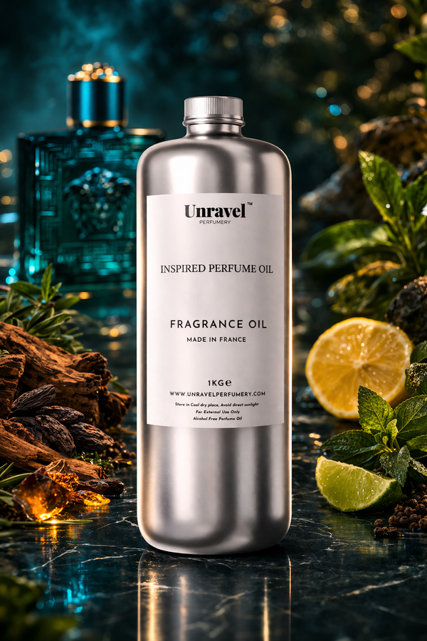 Versace Eros Inspired Perfume Oil | Comparable to Versace Eros | Premium Perfume Oil for Perfumery & Cosmetics