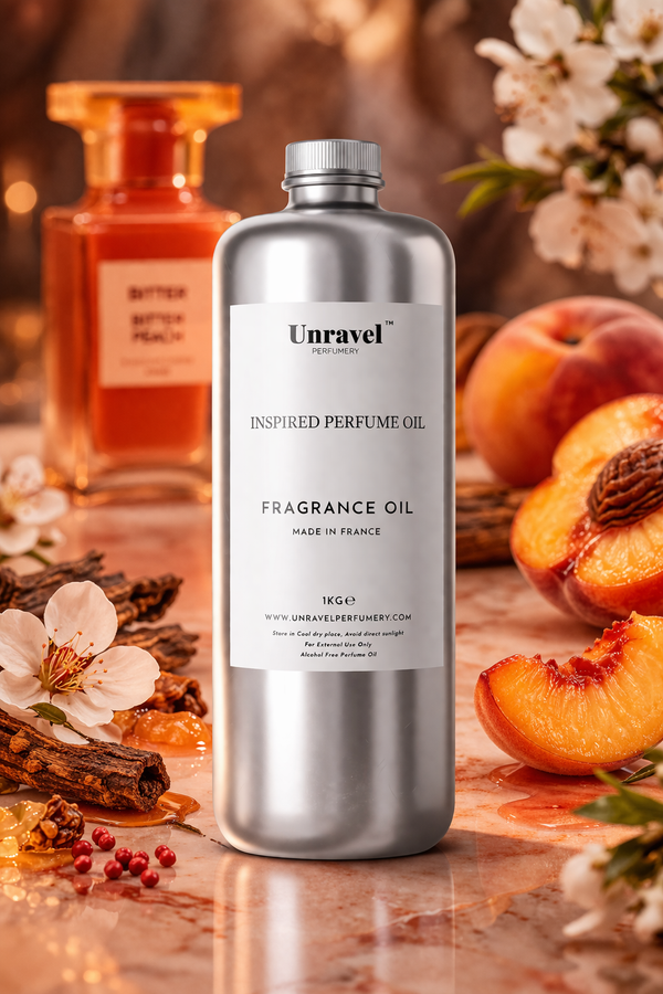 Tom Ford Bitter Peach Inspired Perfume Oil | Comparable to Tom Ford Bitter Peach | Premium Perfume Oil for Perfumery & Cosmetics
