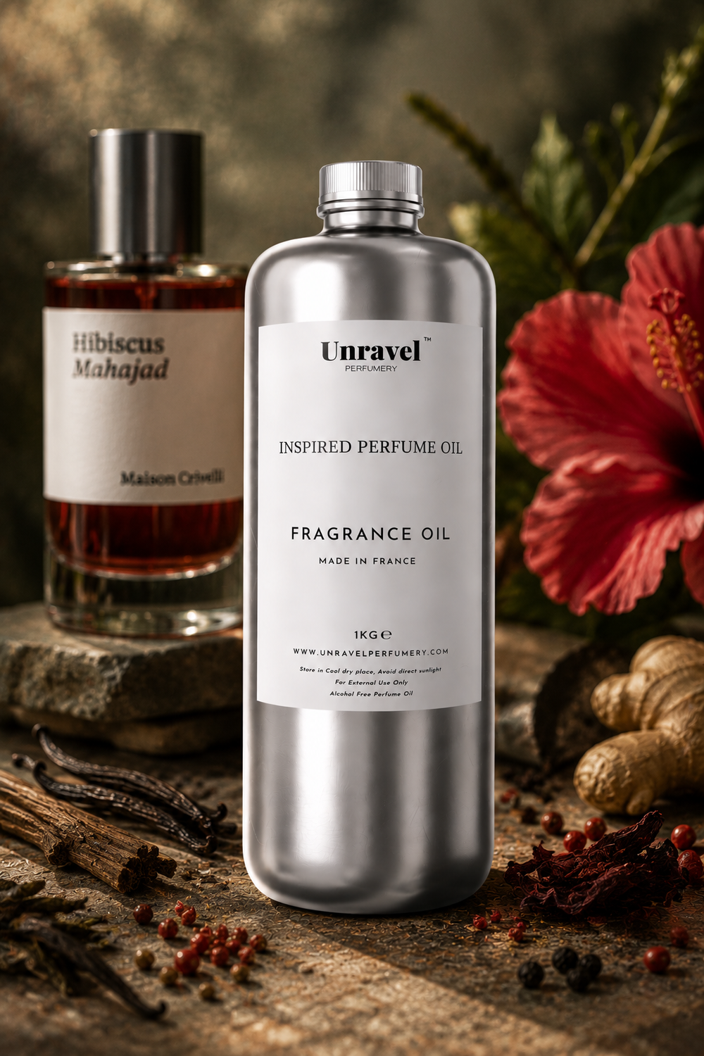 Maison Crivelli Hibiscus Mahajad Inspired Perfume Oil | Comparable to Maison Crivelli Hibiscus Mahajad | Premium Perfume Oil for Perfumery & Cosmetics