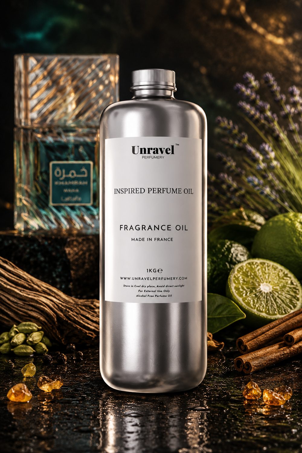 Lattafa Khamrah Waha Inspired Perfume Oil | Comparable to Lattafa Khamrah Waha | Premium Perfume Oil for Perfumery & Cosmetics