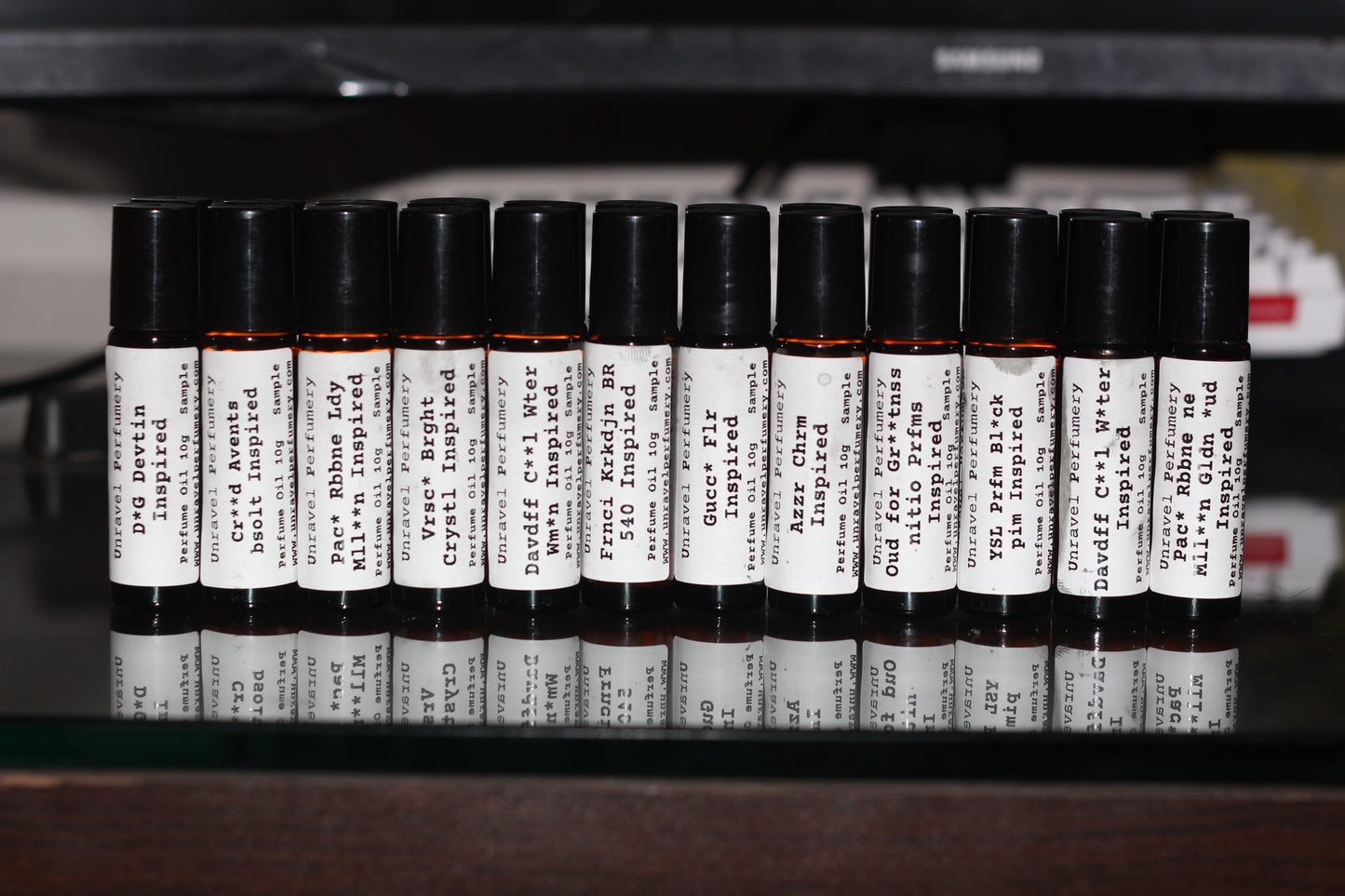 20 Best-Selling Perfume Oil (Attar) Samples Kit of 10 ml each