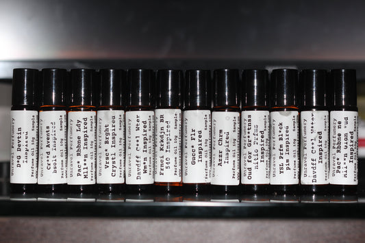 20 Best-Selling Perfume Oil (Attar) Samples Kit of 10 ml each