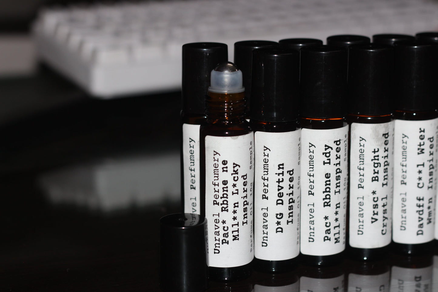 20 Best-Selling Perfume Oil (Attar) Samples Kit of 10 ml each