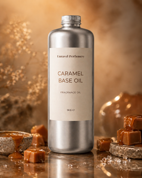 Caramel Base Oil – Sweet Gourmand Fragrance Oil for Perfume & Cosmetic Use