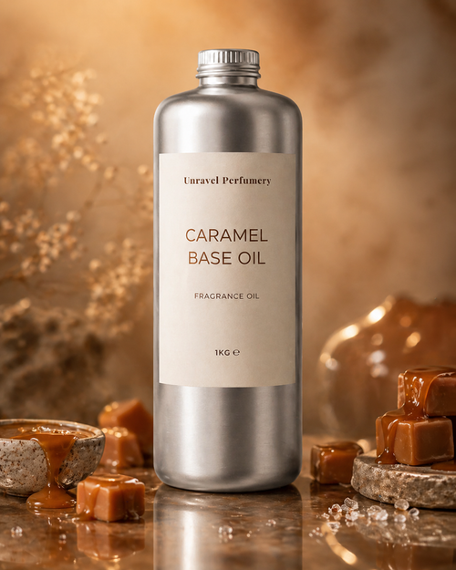 Caramel Base Oil – Sweet Gourmand Fragrance Oil for Perfume & Cosmetic Use