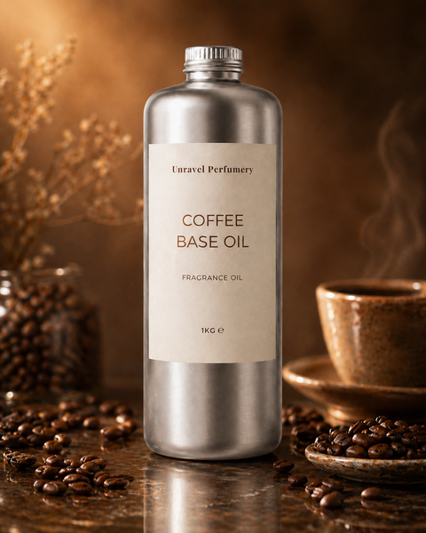 Coffee Base Oil – Roasted Gourmand Fragrance Oil for Perfume & Cosmetic Use